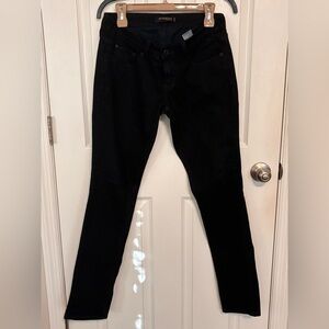 Levi's Women's Super Low Rise Skinny Jeans in Dark Blue